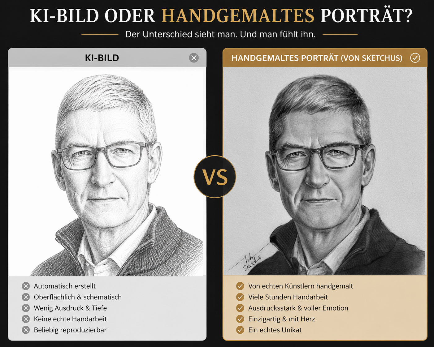 Custom Portrait From Photo - Pencil, Watercolors or Colored Pencil Drawings